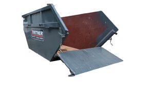 Klappnormmulde 7m offen