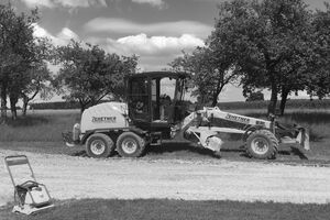 Grader in der Natur