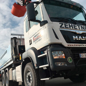 Weißer LKW