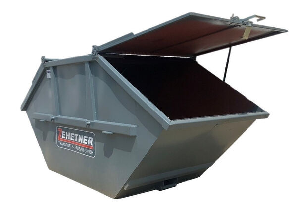 Deckenmulde 10m mit Stahldeckel