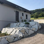 Granitsteinschlichtung