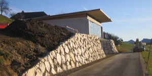 Kalksteinschlichtung